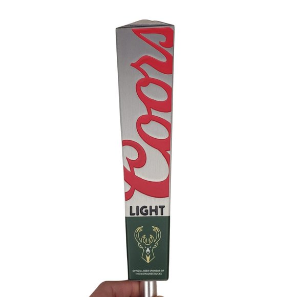 Tap Handles Other - Milwaukee Bucks Coors Light Tap Handle